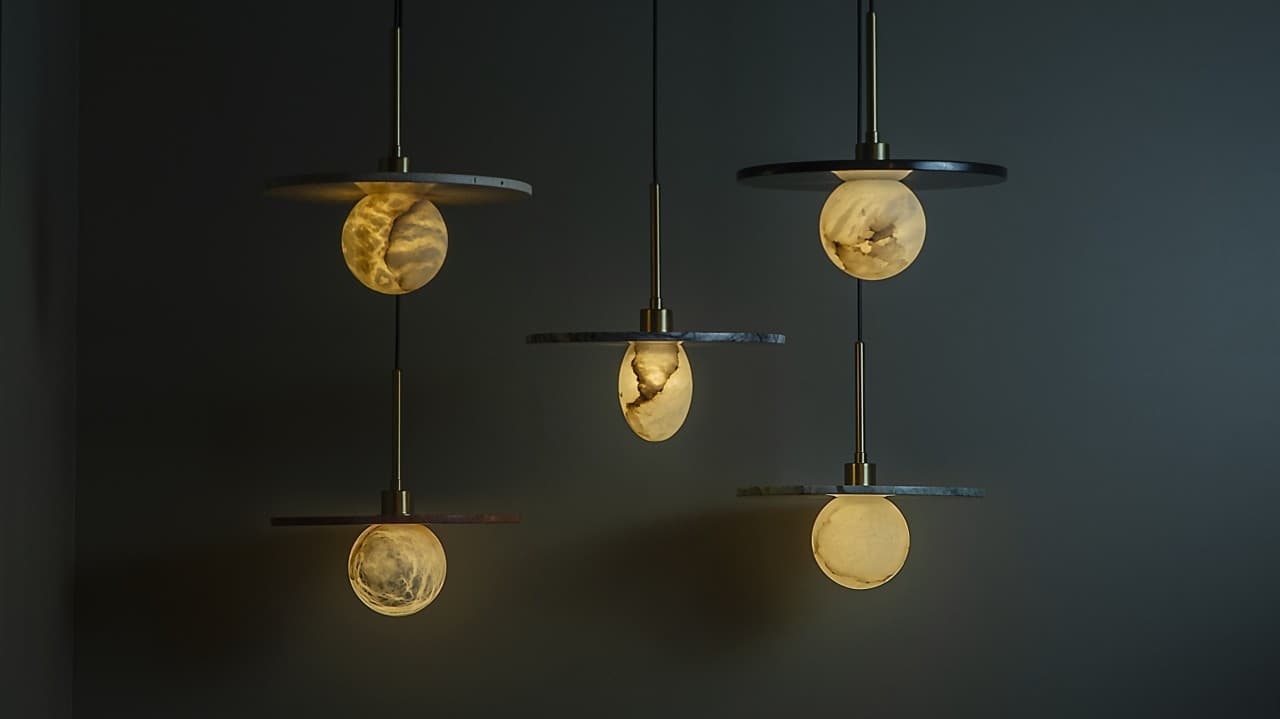 Material-Led Lighting Design — Concrete, Alabaster and Marble